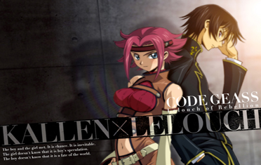 Kallen and Lelouch